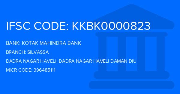 Kotak Mahindra Bank (KMB) Silvassa Branch IFSC Code