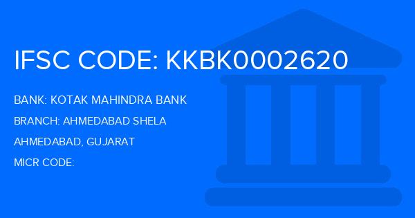 Kotak Mahindra Bank (KMB) Ahmedabad Shela Branch IFSC Code