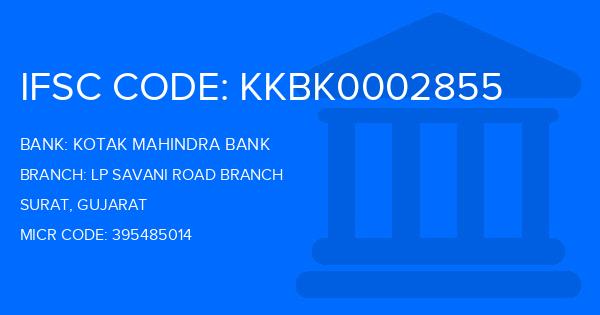 Kotak Mahindra Bank (KMB) Lp Savani Road Branch