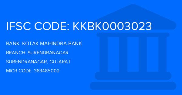 Kotak Mahindra Bank (KMB) Surendranagar Branch IFSC Code