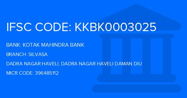 Kotak Mahindra Bank (KMB) Silvasa Branch IFSC Code