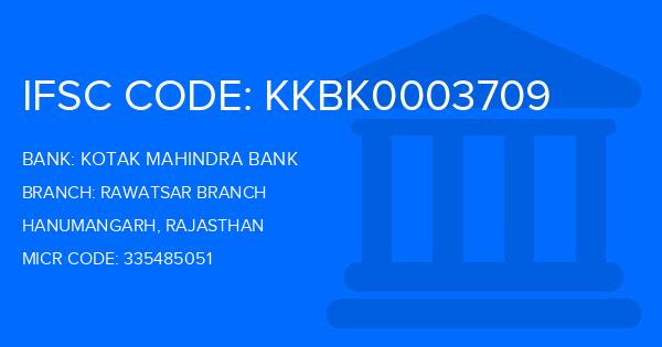 Kotak Mahindra Bank (KMB) Rawatsar Branch