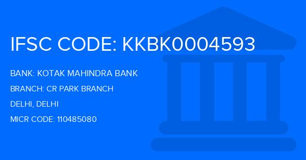 Kotak Mahindra Bank (KMB) Cr Park Branch