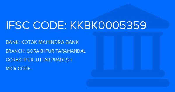 Kotak Mahindra Bank (KMB) Gorakhpur Taramandal Branch IFSC Code
