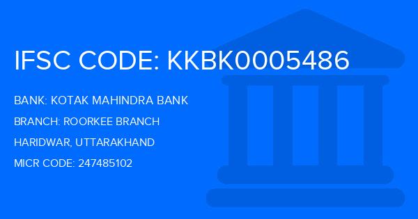 Kotak Mahindra Bank (KMB) Roorkee Branch