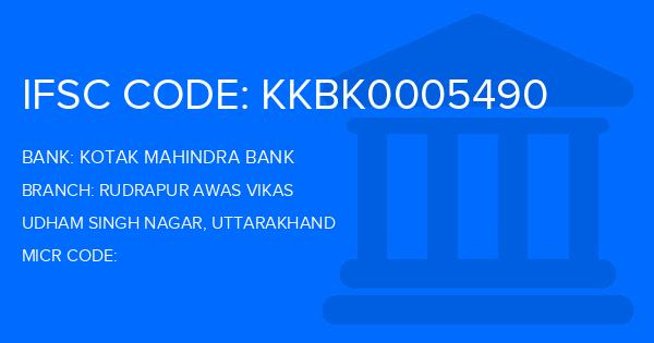 Kotak Mahindra Bank (KMB) Rudrapur Awas Vikas Branch IFSC Code