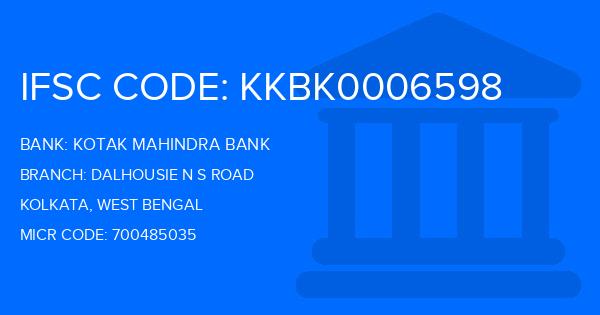 Kotak Mahindra Bank (KMB) Dalhousie N S Road Branch IFSC Code