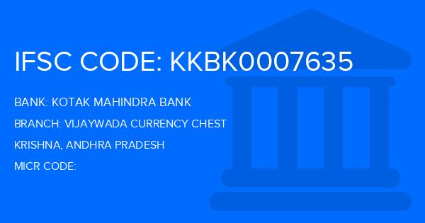 Kotak Mahindra Bank (KMB) Vijaywada Currency Chest Branch IFSC Code
