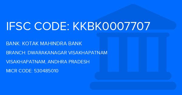 Kotak Mahindra Bank (KMB) Dwarakanagar Visakhapatnam Branch IFSC Code