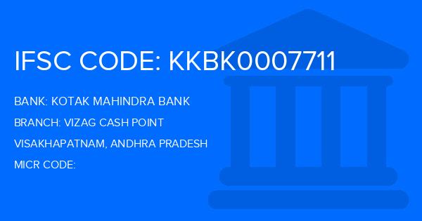 Kotak Mahindra Bank (KMB) Vizag Cash Point Branch IFSC Code