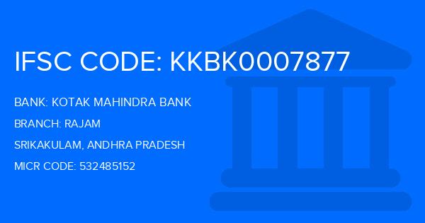 Kotak Mahindra Bank (KMB) Rajam Branch IFSC Code