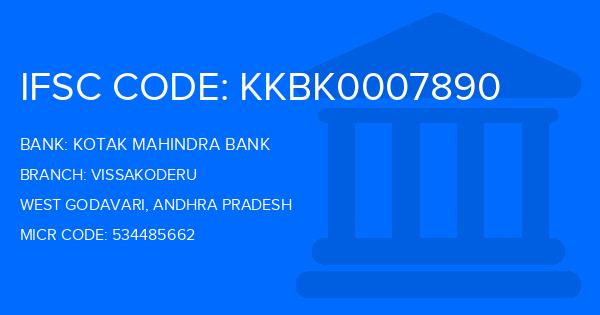 Kotak Mahindra Bank (KMB) Vissakoderu Branch IFSC Code