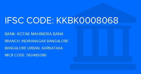 Kotak Mahindra Bank (KMB) Indiranagar Bangalore Branch IFSC Code