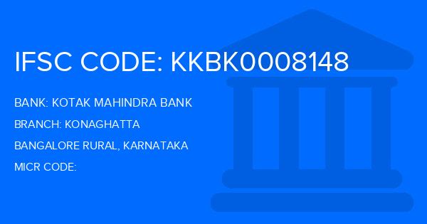 Kotak Mahindra Bank (KMB) Konaghatta Branch IFSC Code