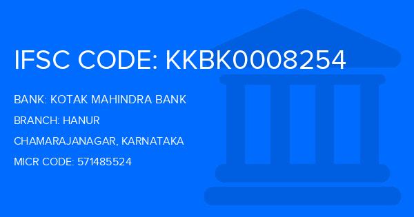 Kotak Mahindra Bank (KMB) Hanur Branch IFSC Code