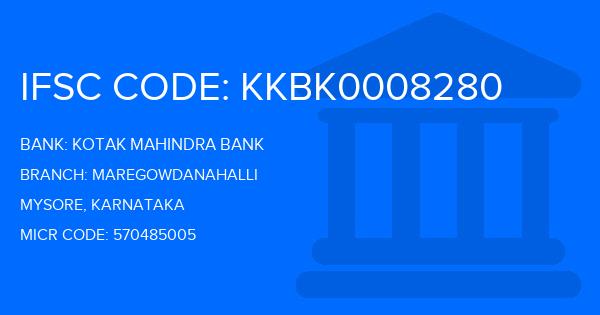 Kotak Mahindra Bank (KMB) Maregowdanahalli Branch IFSC Code