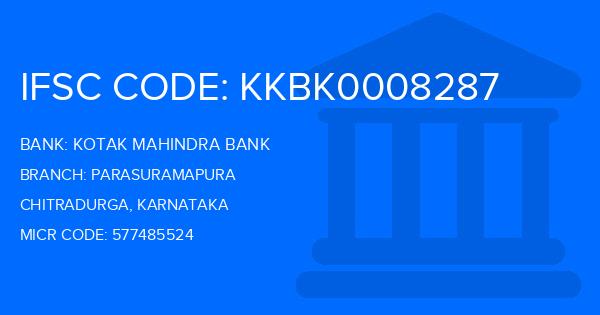 Kotak Mahindra Bank (KMB) Parasuramapura Branch IFSC Code