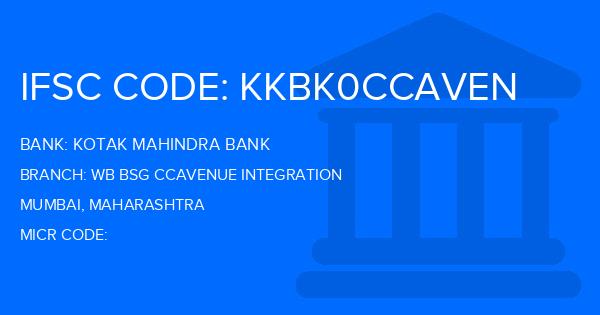 Kotak Mahindra Bank (KMB) Wb Bsg Ccavenue Integration Branch IFSC Code