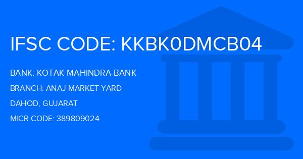 Kotak Mahindra Bank (KMB) Anaj Market Yard Branch IFSC Code