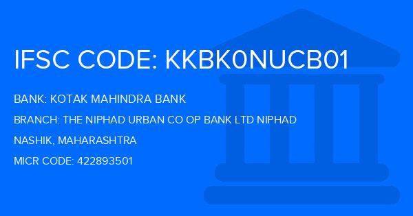 Kotak Mahindra Bank (KMB) The Niphad Urban Co Op Bank Ltd Niphad Branch IFSC Code