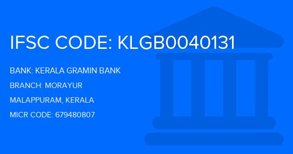 Kerala Gramin Bank (KGB) Morayur Branch IFSC Code
