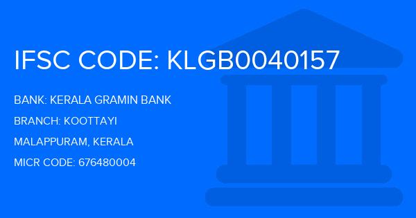 Kerala Gramin Bank (KGB) Koottayi Branch IFSC Code