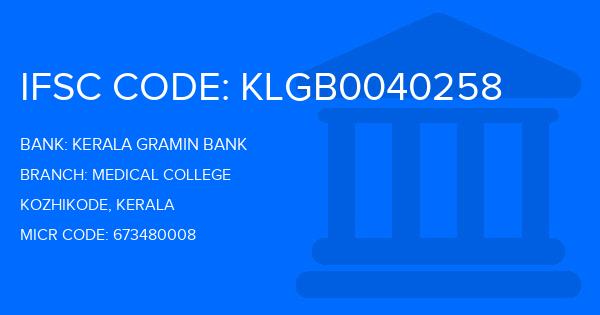 Kerala Gramin Bank (KGB) Medical College Branch IFSC Code