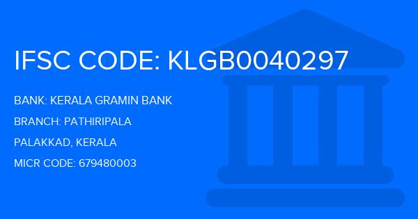 Kerala Gramin Bank (KGB) Pathiripala Branch IFSC Code