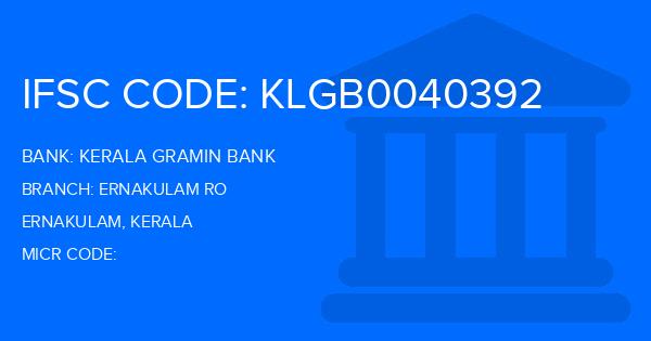 Kerala Gramin Bank (KGB) Ernakulam Ro Branch IFSC Code