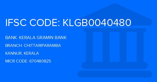 Kerala Gramin Bank (KGB) Chittariparamba Branch IFSC Code