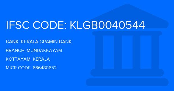 Kerala Gramin Bank (KGB) Mundakkayam Branch IFSC Code