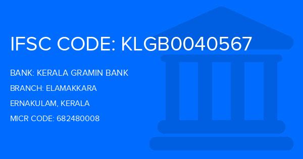 Kerala Gramin Bank (KGB) Elamakkara Branch IFSC Code