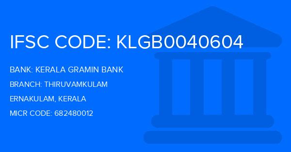 Kerala Gramin Bank (KGB) Thiruvamkulam Branch IFSC Code
