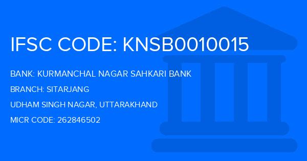 Kurmanchal Nagar Sahkari Bank Sitarjang Branch IFSC Code