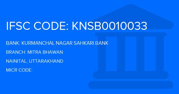 Kurmanchal Nagar Sahkari Bank Mitra Bhawan Branch IFSC Code