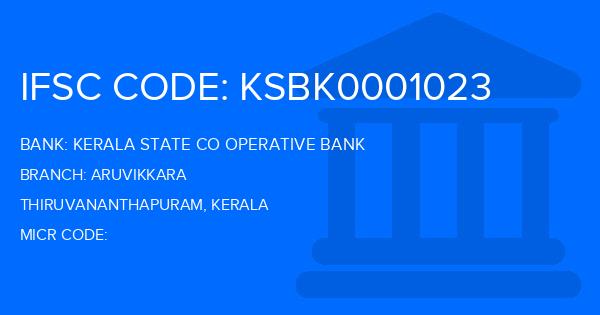 Kerala State Co Operative Bank Aruvikkara Branch IFSC Code
