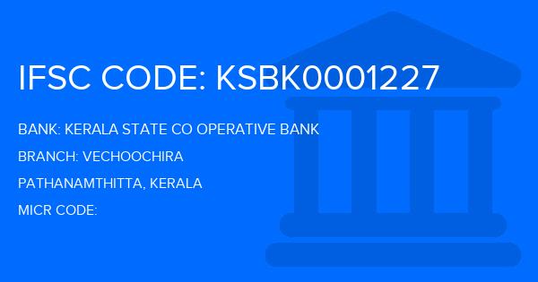 Kerala State Co Operative Bank Vechoochira Branch IFSC Code