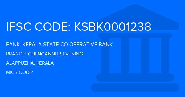 Kerala State Co Operative Bank Chengannur Evening Branch IFSC Code
