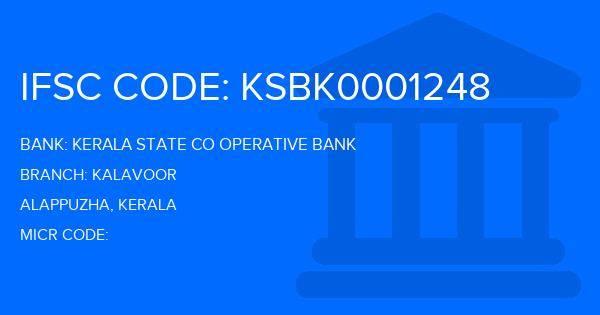 Kerala State Co Operative Bank Kalavoor Branch IFSC Code