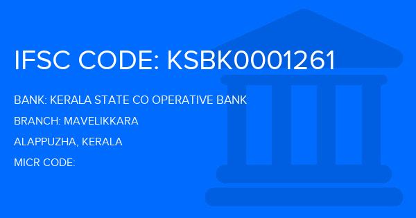 Kerala State Co Operative Bank Mavelikkara Branch IFSC Code