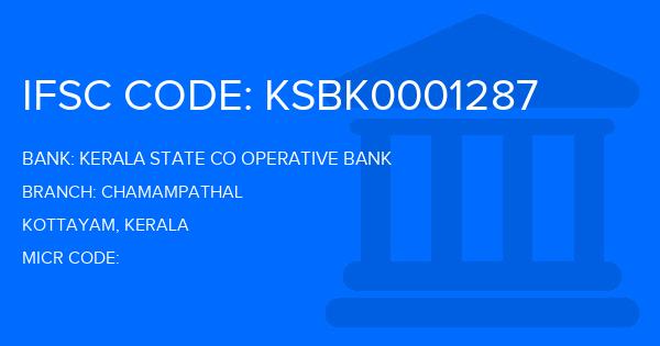 Kerala State Co Operative Bank Chamampathal Branch IFSC Code