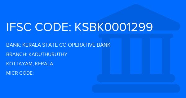 Kerala State Co Operative Bank Kaduthuruthy Branch IFSC Code