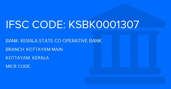 Kerala State Co Operative Bank Kottayam Main Branch IFSC Code