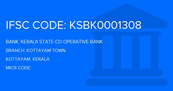 Kerala State Co Operative Bank Kottayam Town Branch IFSC Code