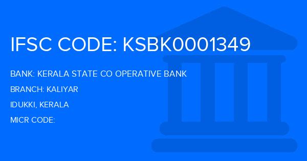 Kerala State Co Operative Bank Kaliyar Branch IFSC Code