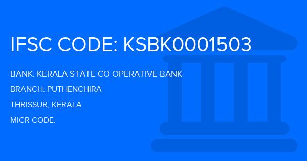 Kerala State Co Operative Bank Puthenchira Branch IFSC Code