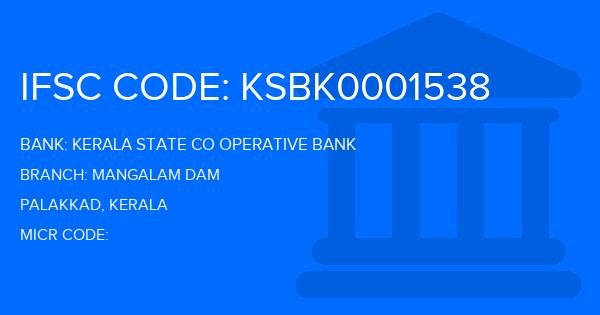 Kerala State Co Operative Bank Mangalam Dam Branch IFSC Code