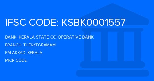 Kerala State Co Operative Bank Thekkegramam Branch IFSC Code