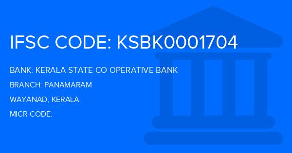 Kerala State Co Operative Bank Panamaram Branch IFSC Code