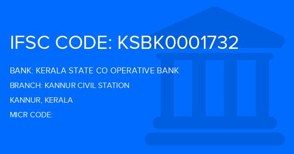 Kerala State Co Operative Bank Kannur Civil Station Branch IFSC Code